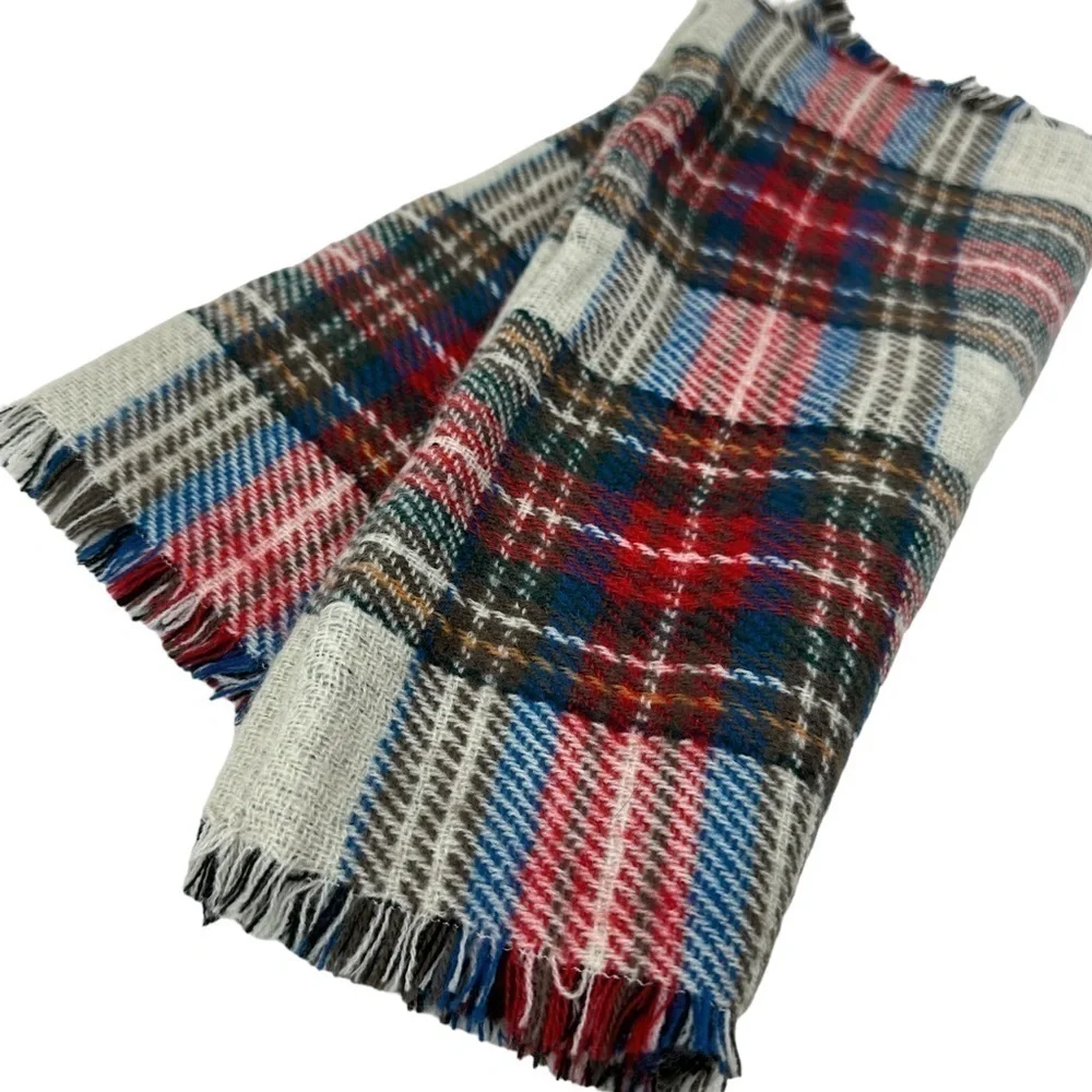 Mia & Tess Reversible Warm Winter Infinity Scarf